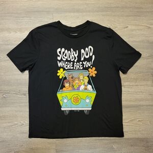 Scooby-Doo Black Graphic Tee